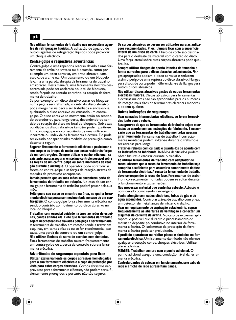 Fein MSh_636-1 User Manual | Page 38 / 82
