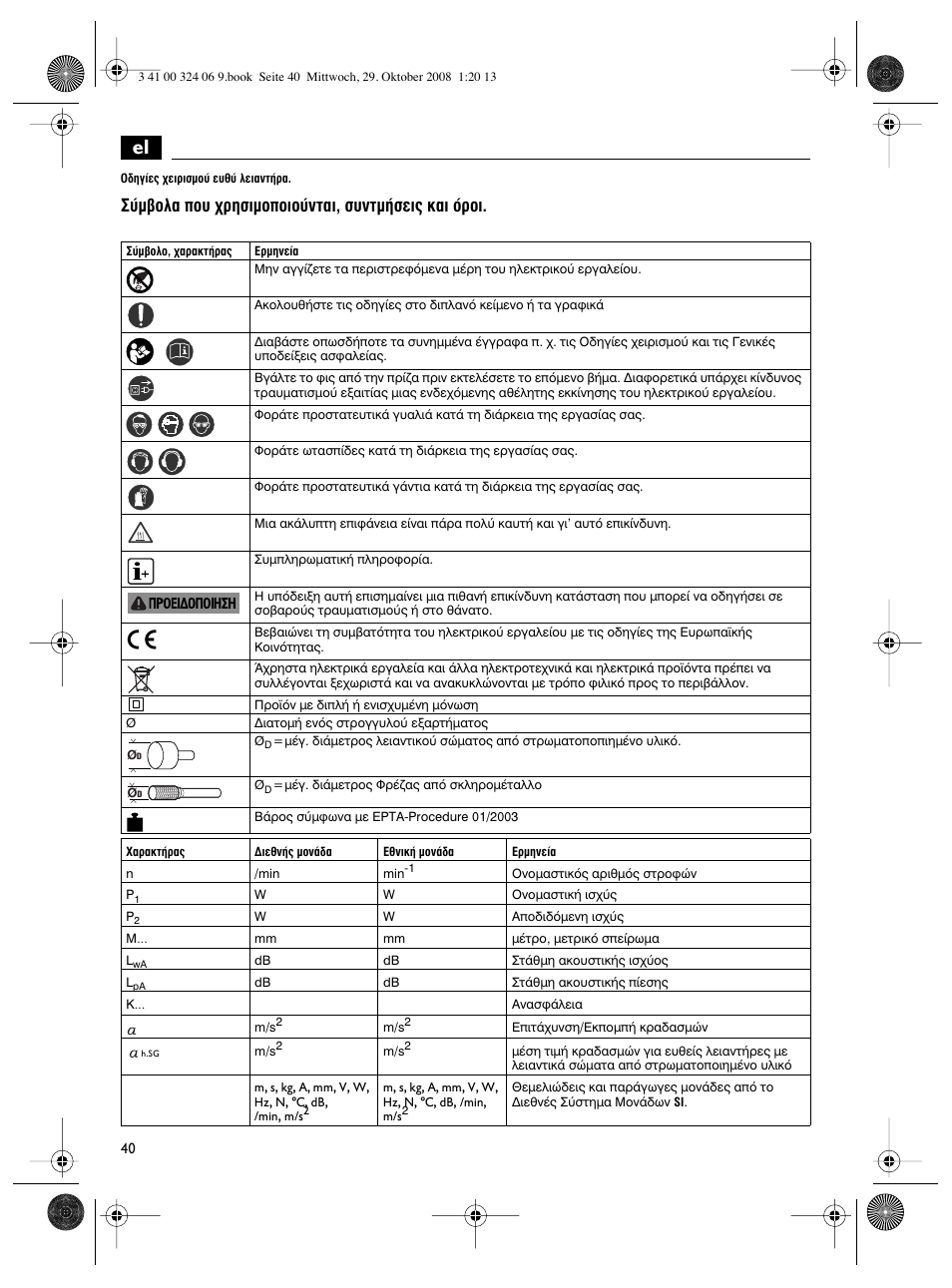 М‚фп· ф˘ ¯ълыимффиф‡ущ·и, ы˘ущм‹ыви˜ о·и ﬁúôè | Fein MSh_636-1 User Manual | Page 40 / 82