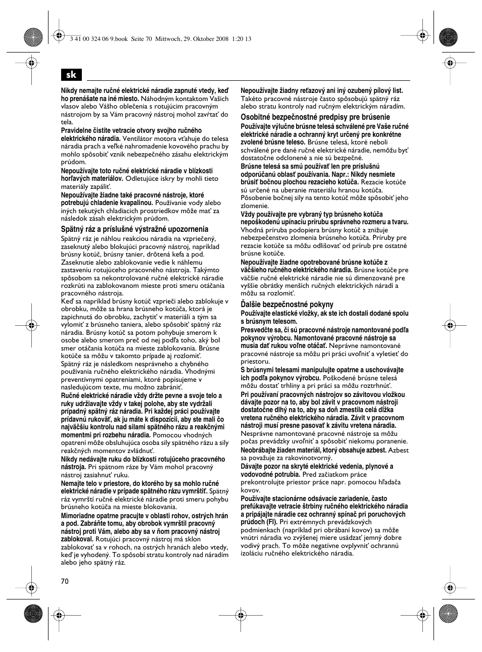Fein MSh_636-1 User Manual | Page 70 / 82