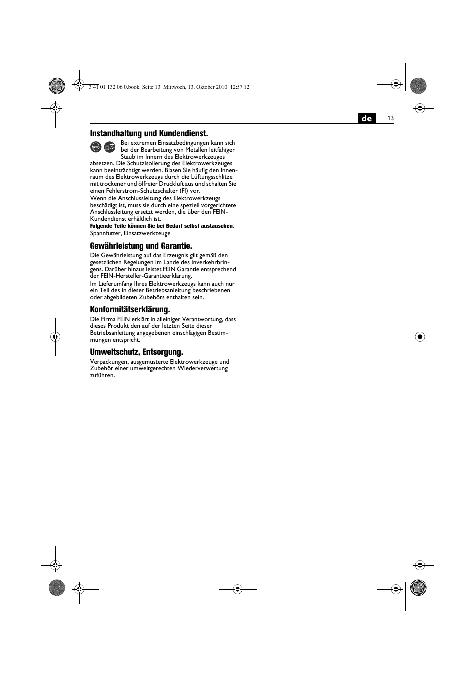 Fein ASge-648 User Manual | Page 13 / 62