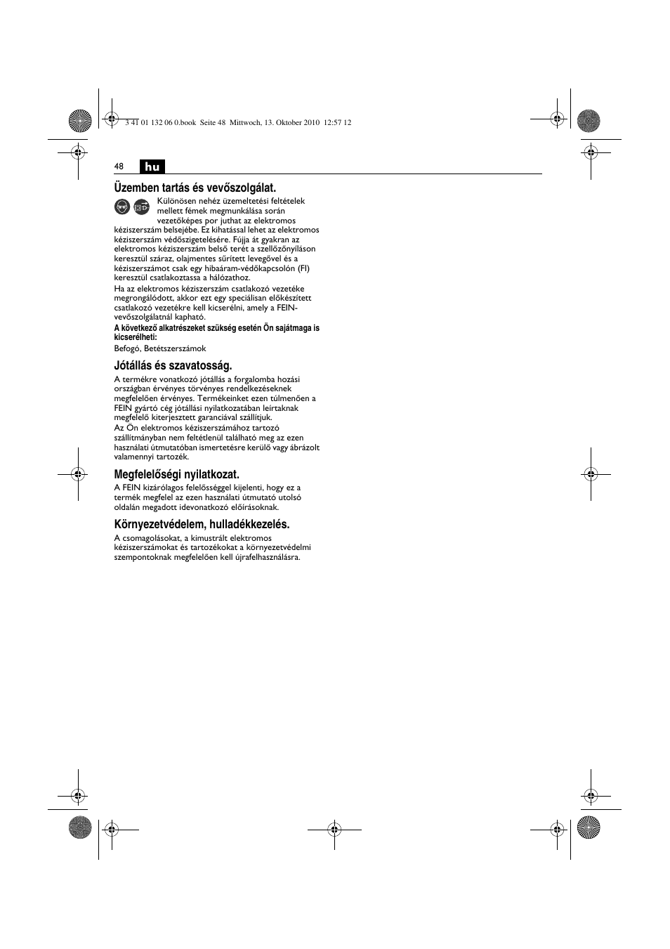 Fein ASge-648 User Manual | Page 48 / 62