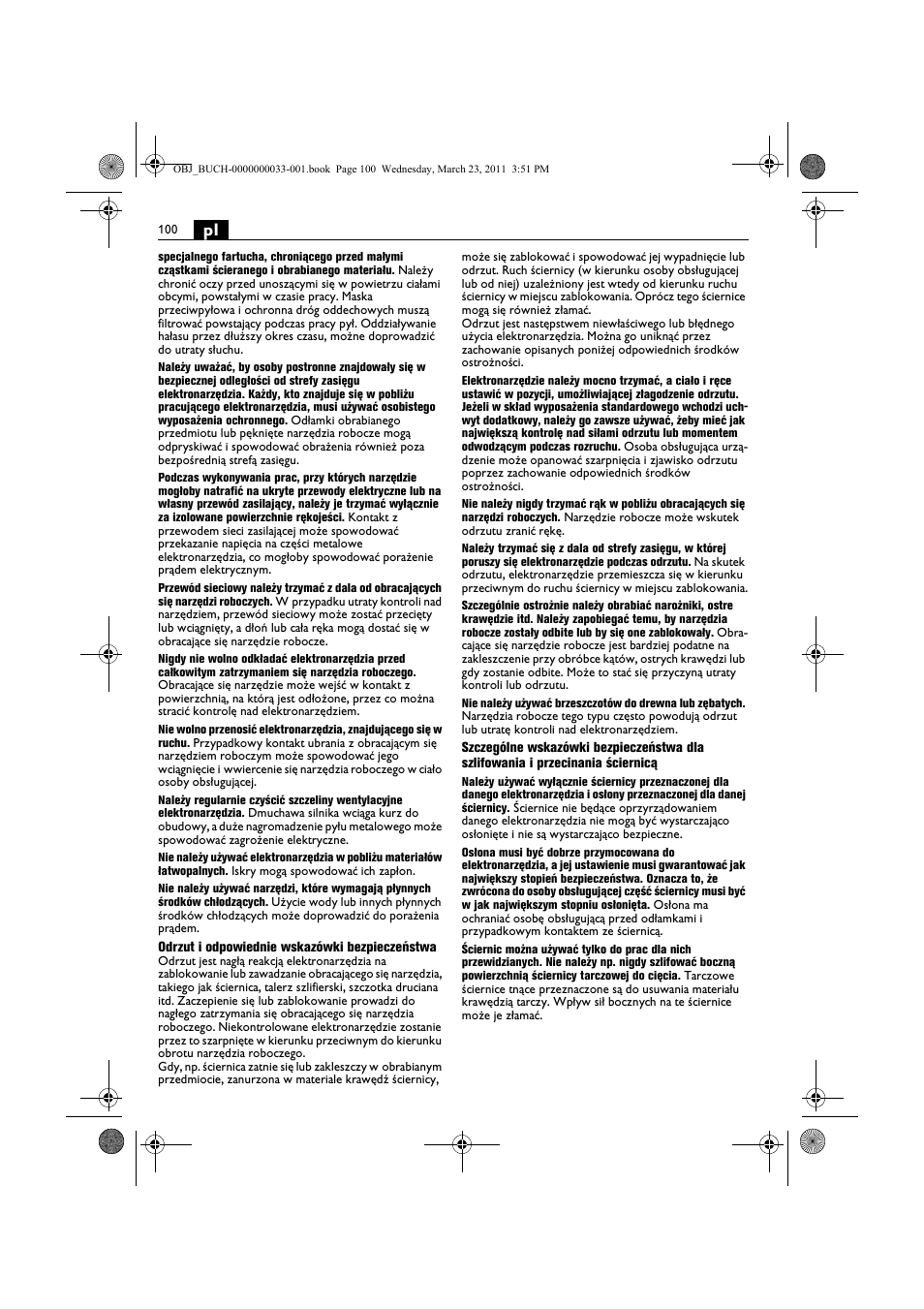 Fein WSG 25-230 User Manual | Page 100 / 191