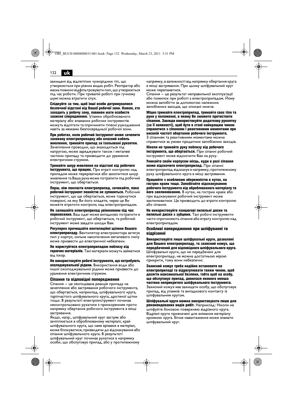 Fein WSG 25-230 User Manual | Page 132 / 191