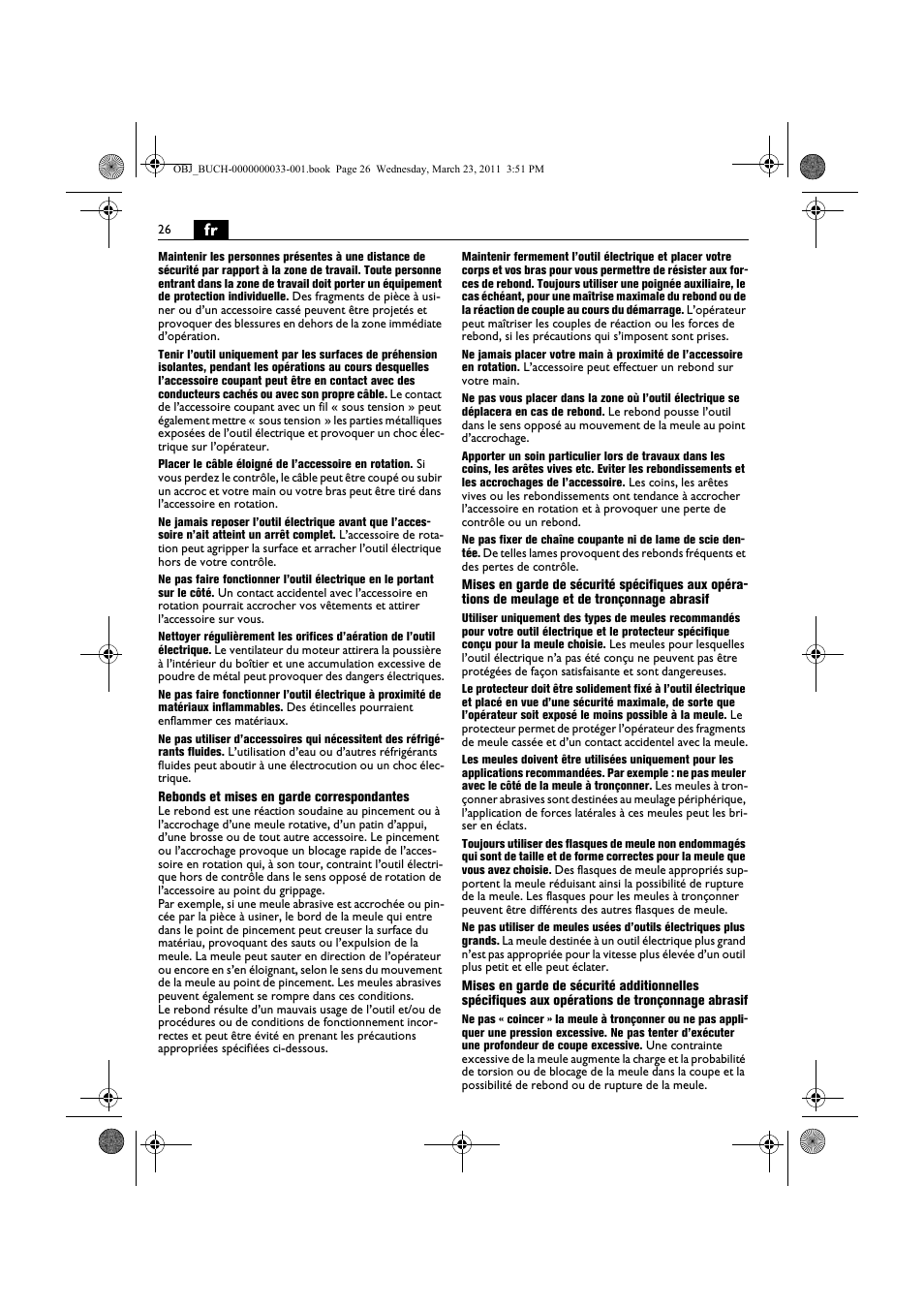 Fein WSG 25-230 User Manual | Page 26 / 191