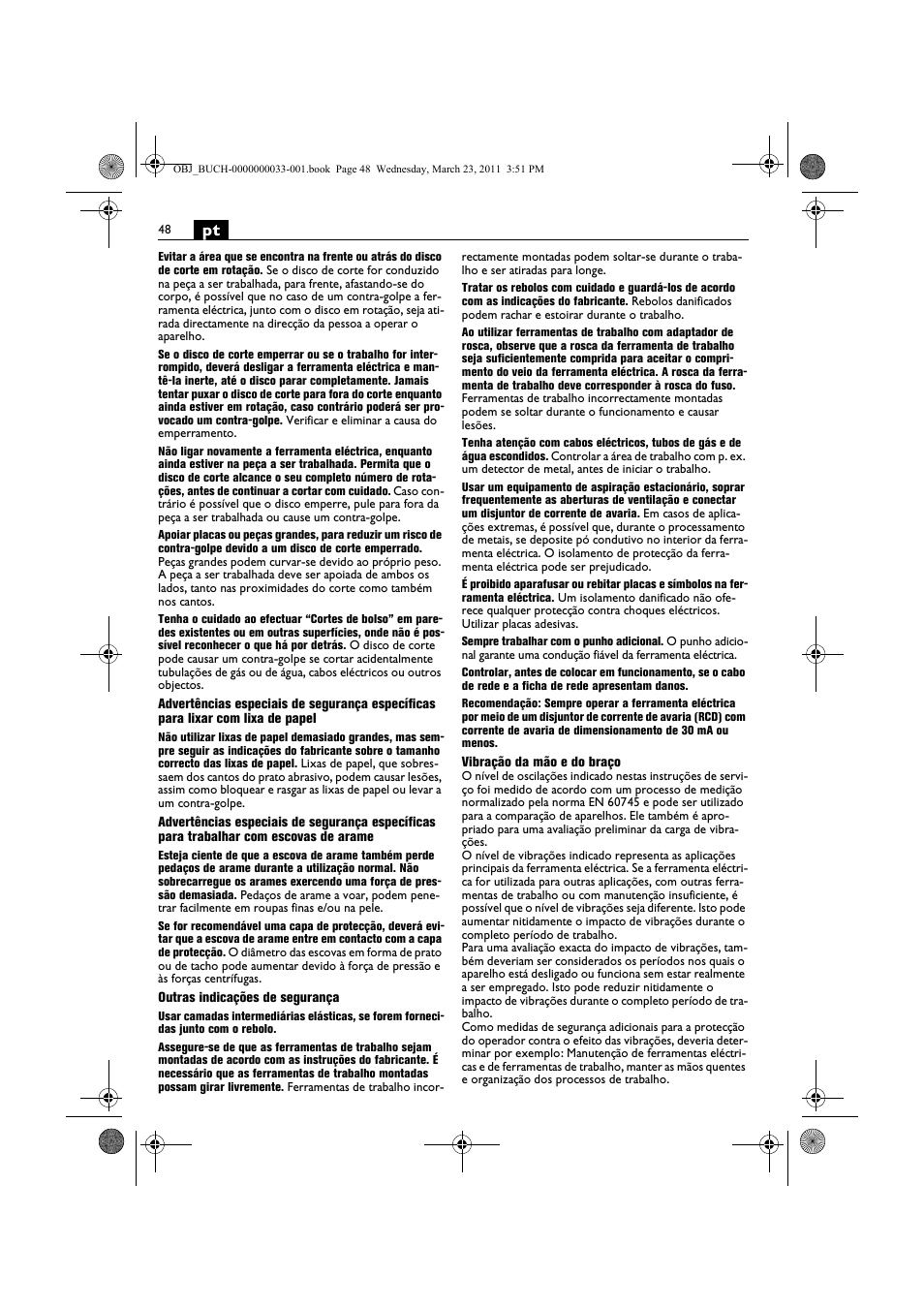 Fein WSG 25-230 User Manual | Page 48 / 191