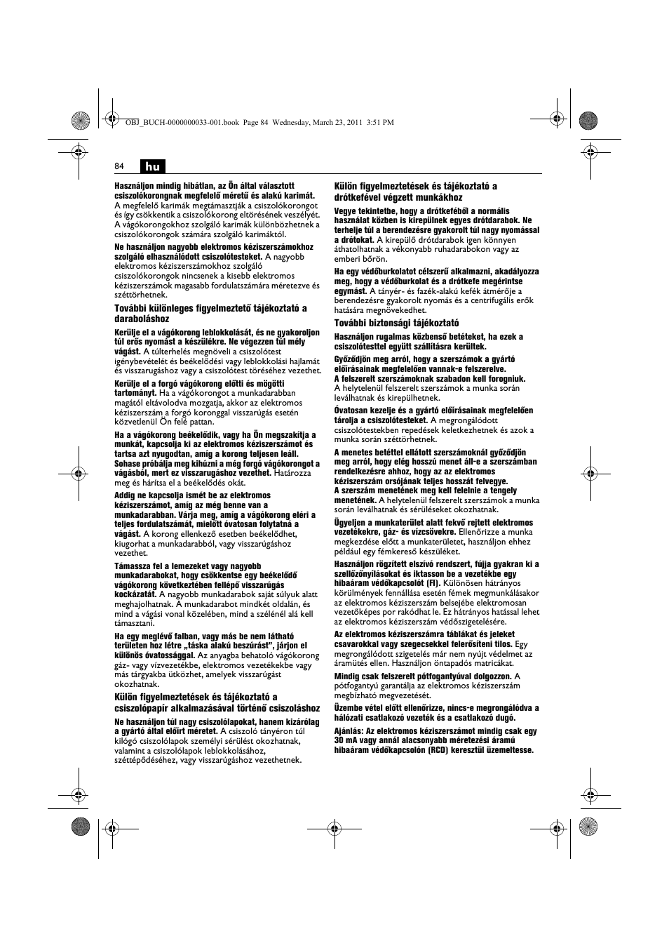 Fein WSG 25-230 User Manual | Page 84 / 191