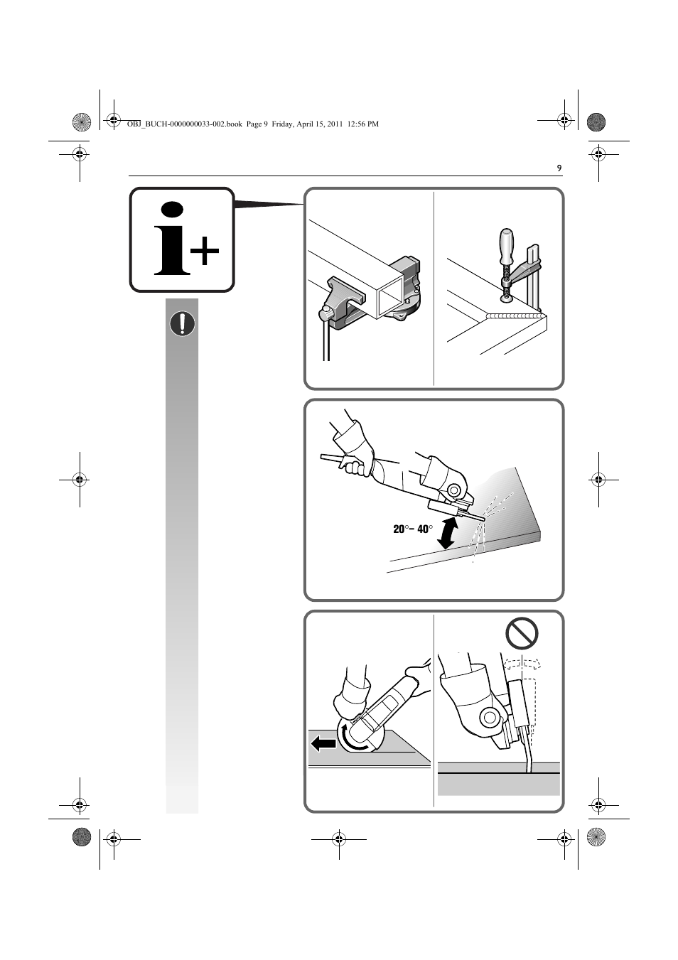 Fein WSG 25-230 User Manual | Page 9 / 191