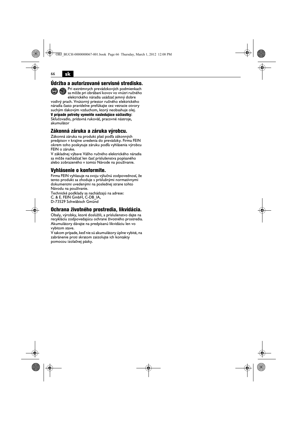 Fein ABOP 13-2 User Manual | Page 66 / 131