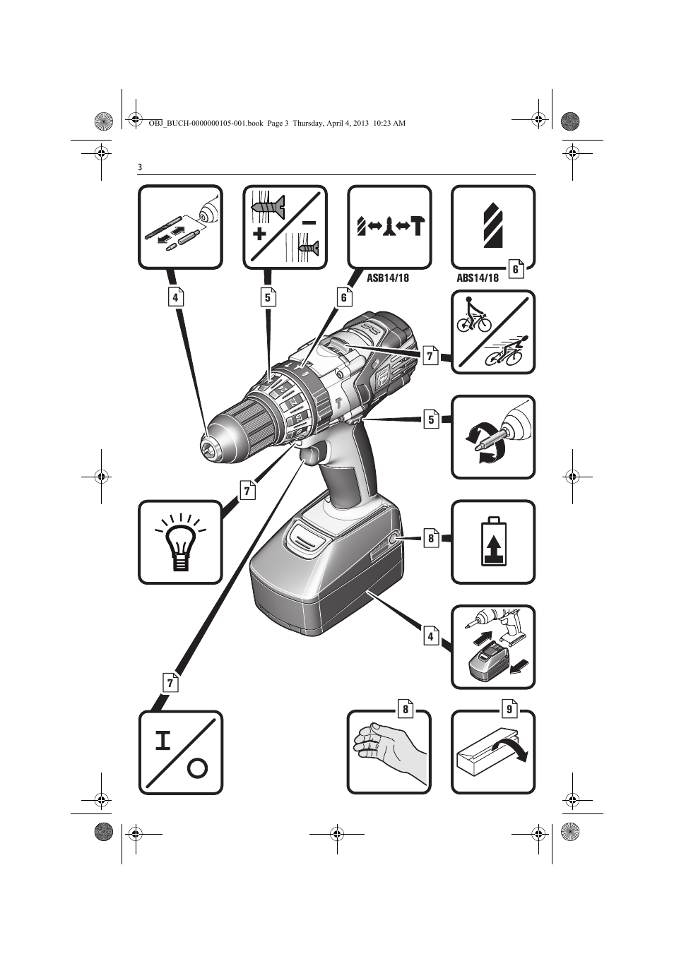 Fein ABS_18C User Manual | Page 3 / 149