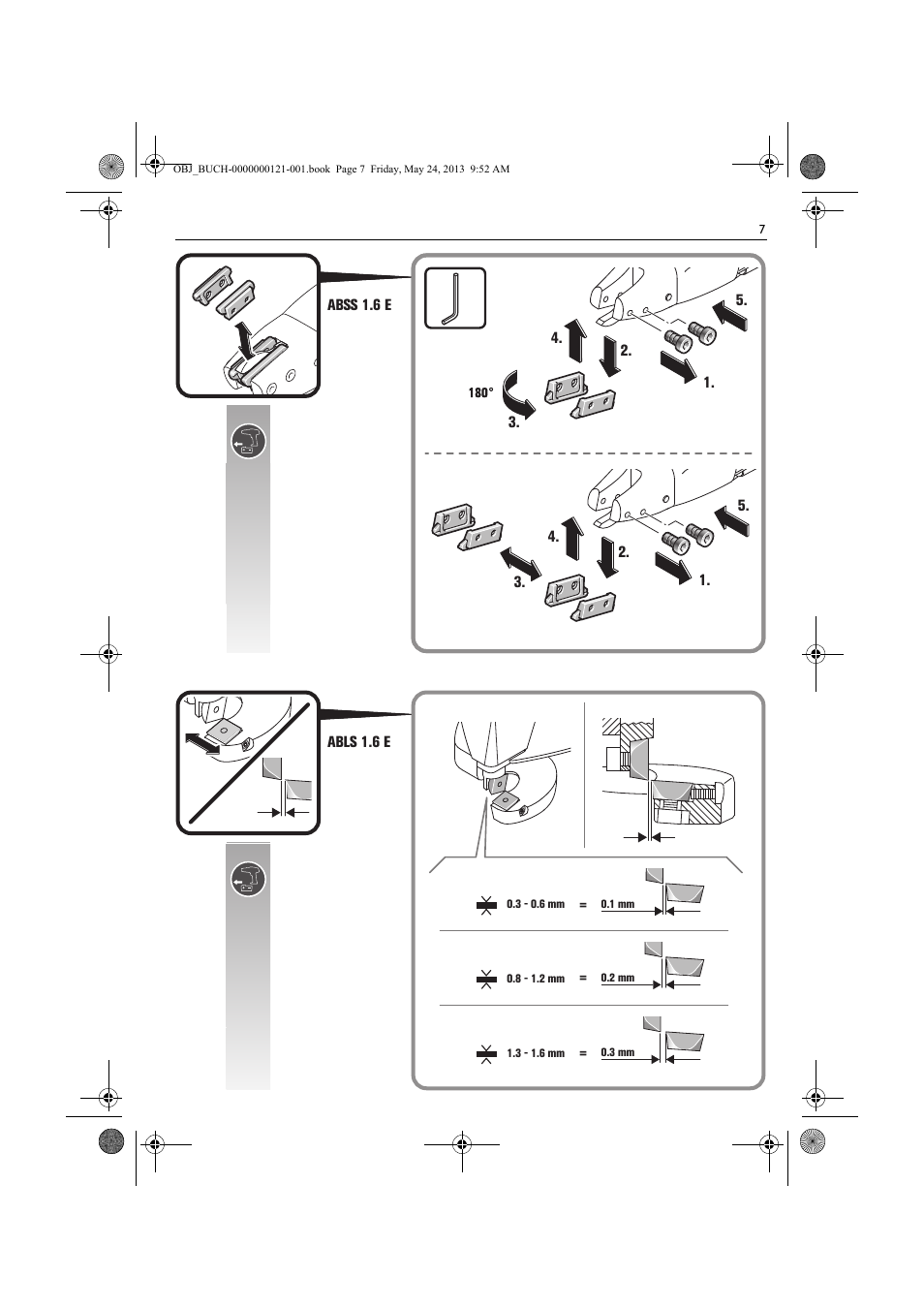 Fein ABSS 1.6E User Manual | Page 7 / 141