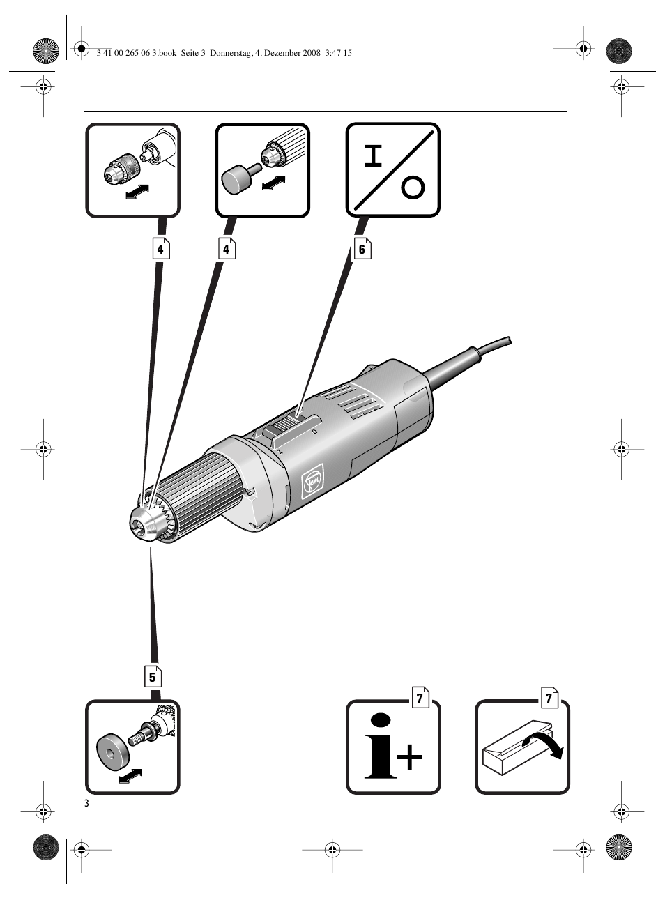 Fein AHSl636c User Manual | Page 3 / 80