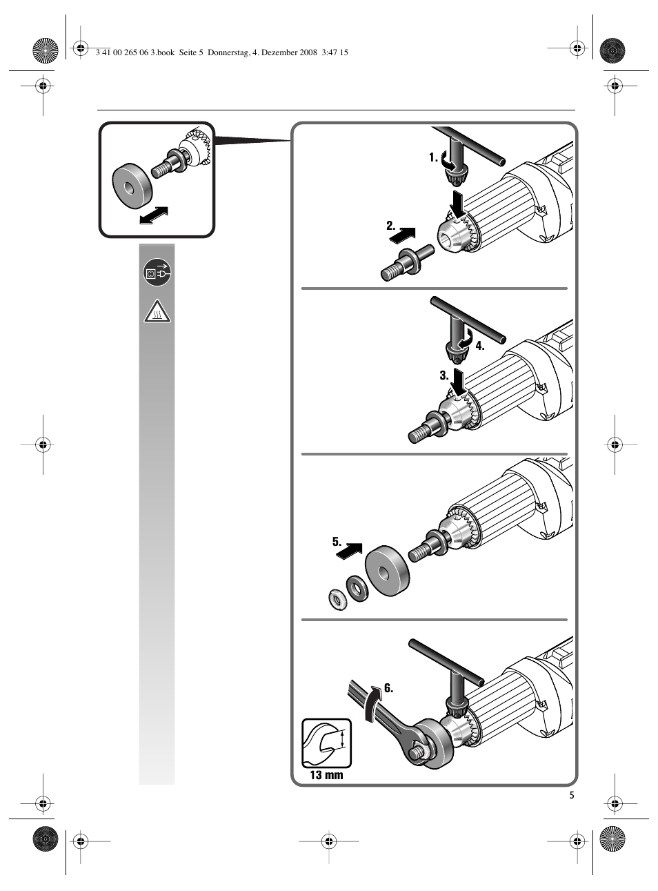 Fein AHSl636c User Manual | Page 5 / 80