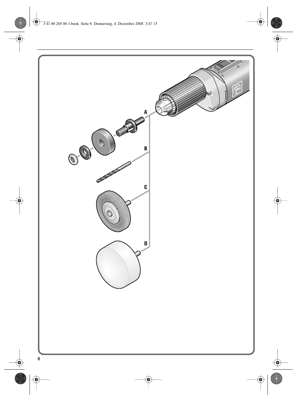 Fein AHSl636c User Manual | Page 8 / 80
