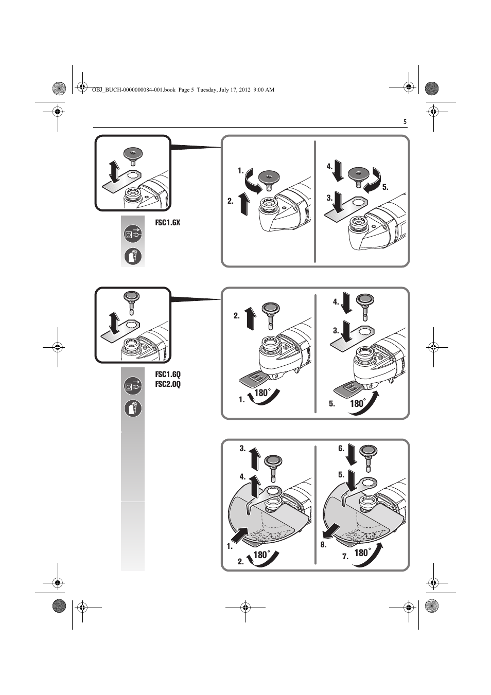 Fein FSC 1.6 User Manual | Page 5 / 134