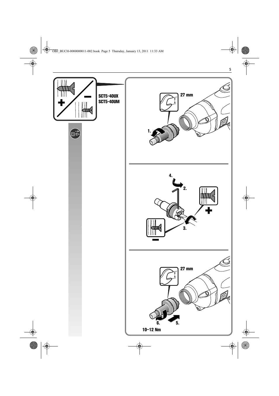 Fein SCT5-40UX User Manual | Page 5 / 105