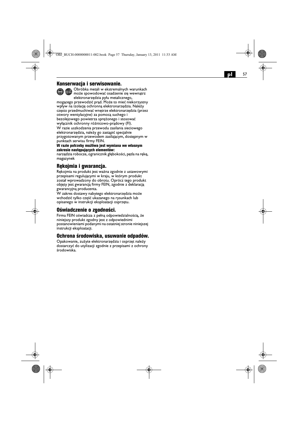 Fein SCT5-40UX User Manual | Page 57 / 105