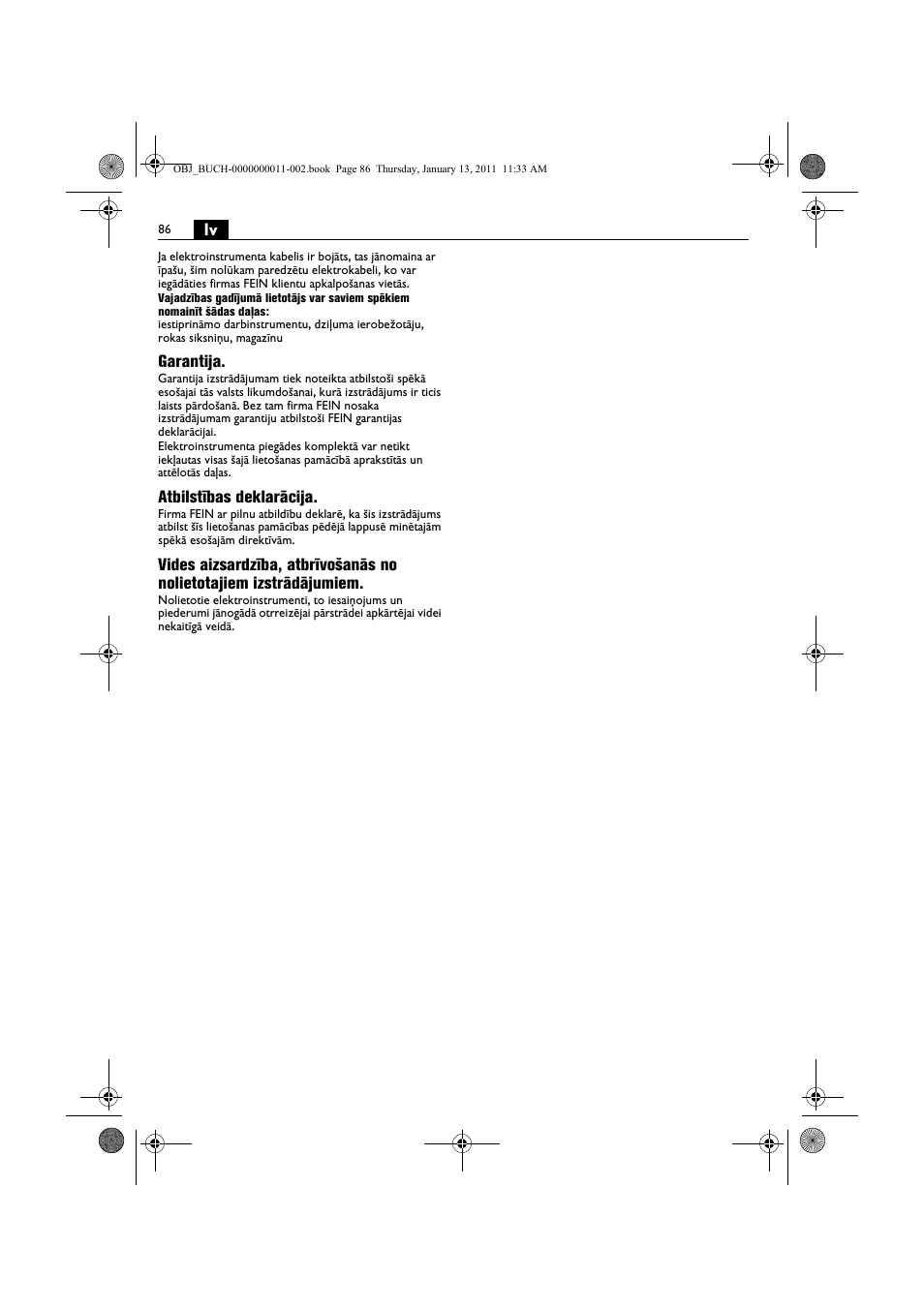 Fein SCT5-40UX User Manual | Page 86 / 105