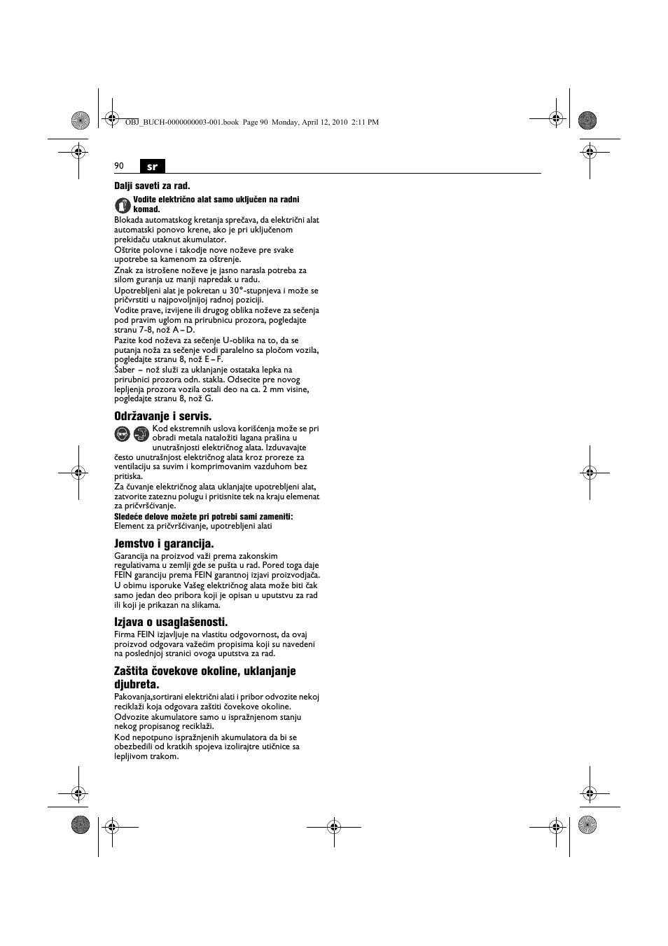 Fein AFSC 18 User Manual | Page 90 / 148
