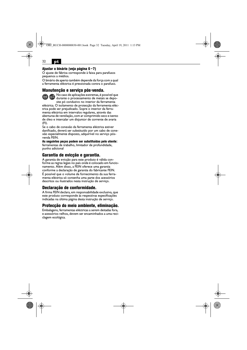 Fein SCU7-9 User Manual | Page 32 / 113