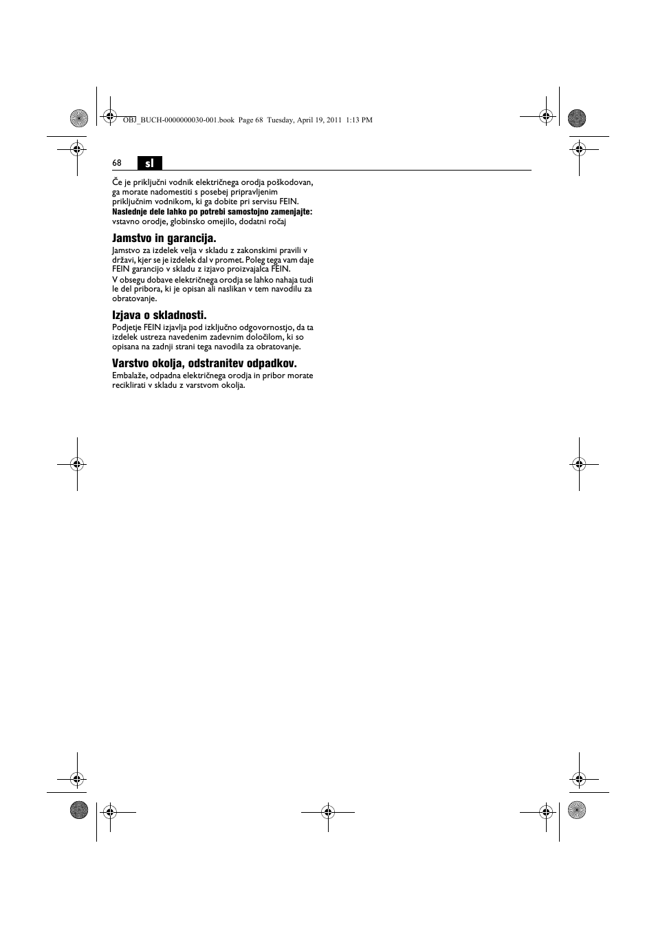 Fein SCU7-9 User Manual | Page 68 / 113
