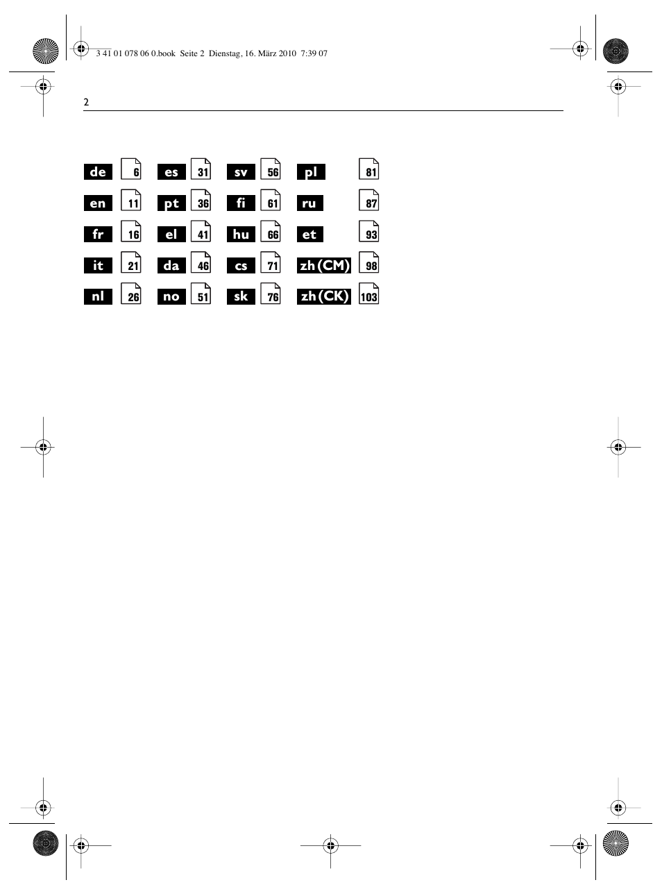 Fein MultiMaster Marine User Manual | Page 2 / 107