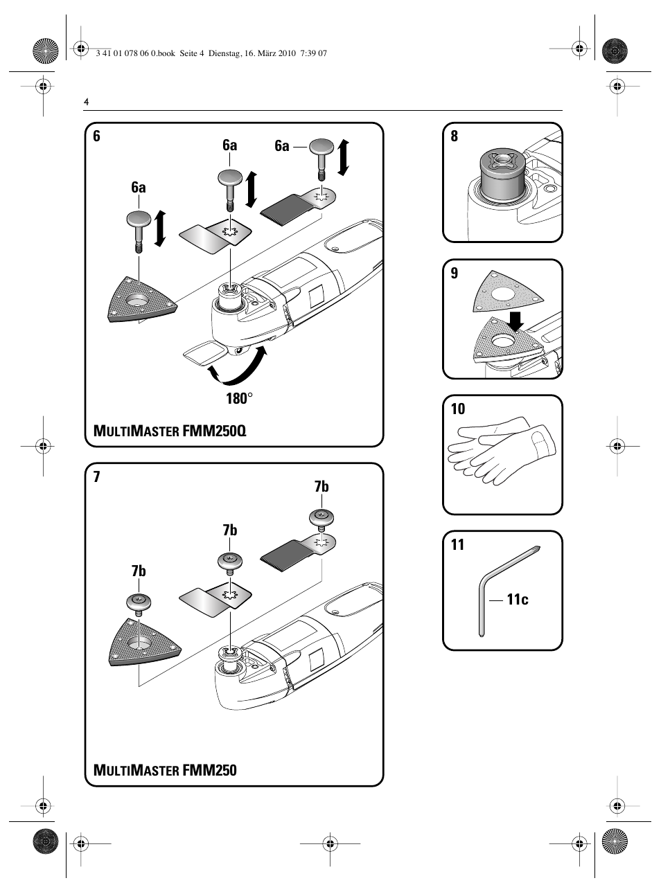 Fein MultiMaster Marine User Manual | Page 4 / 107