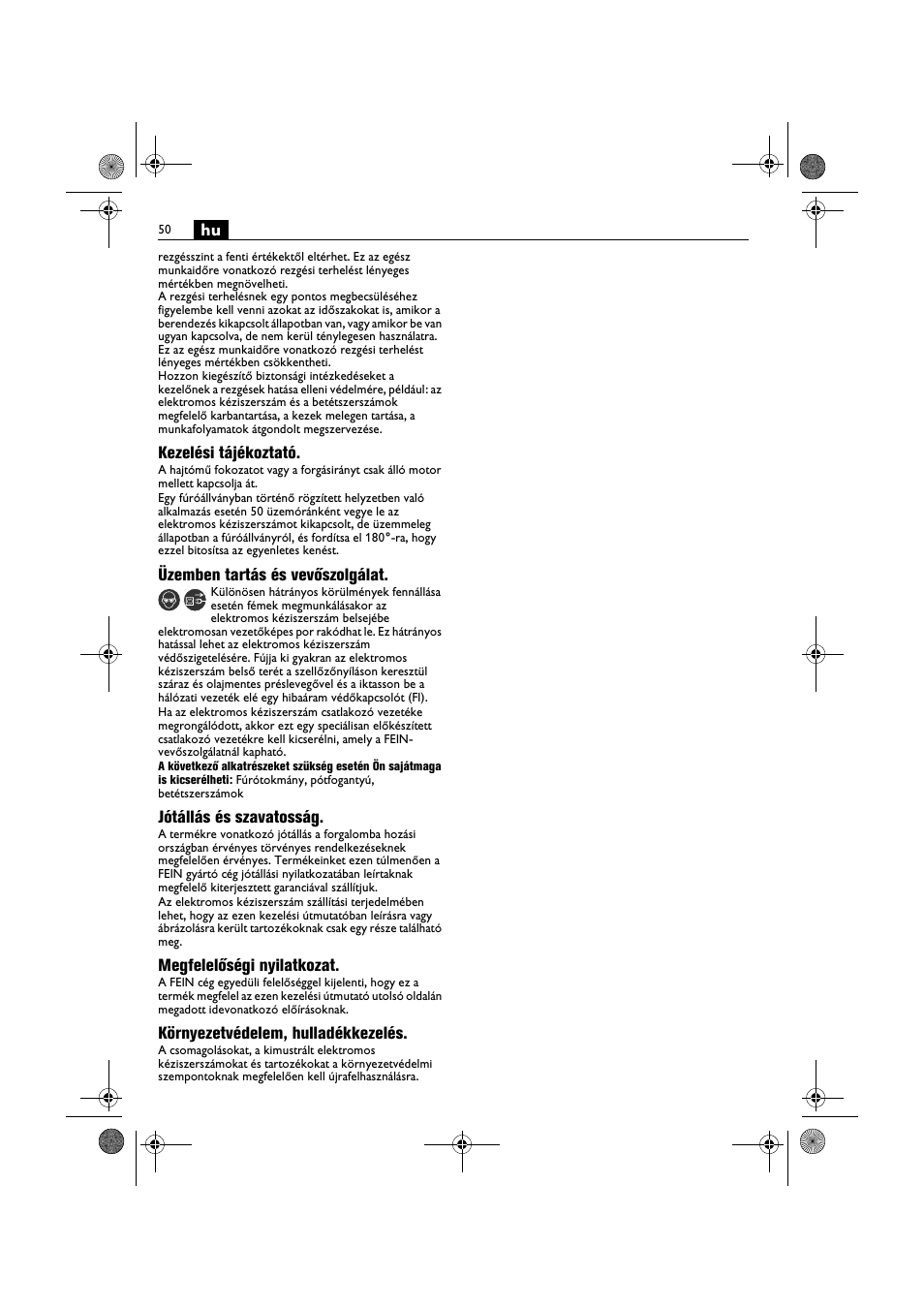 Fein BOP 10-2 User Manual | Page 50 / 110