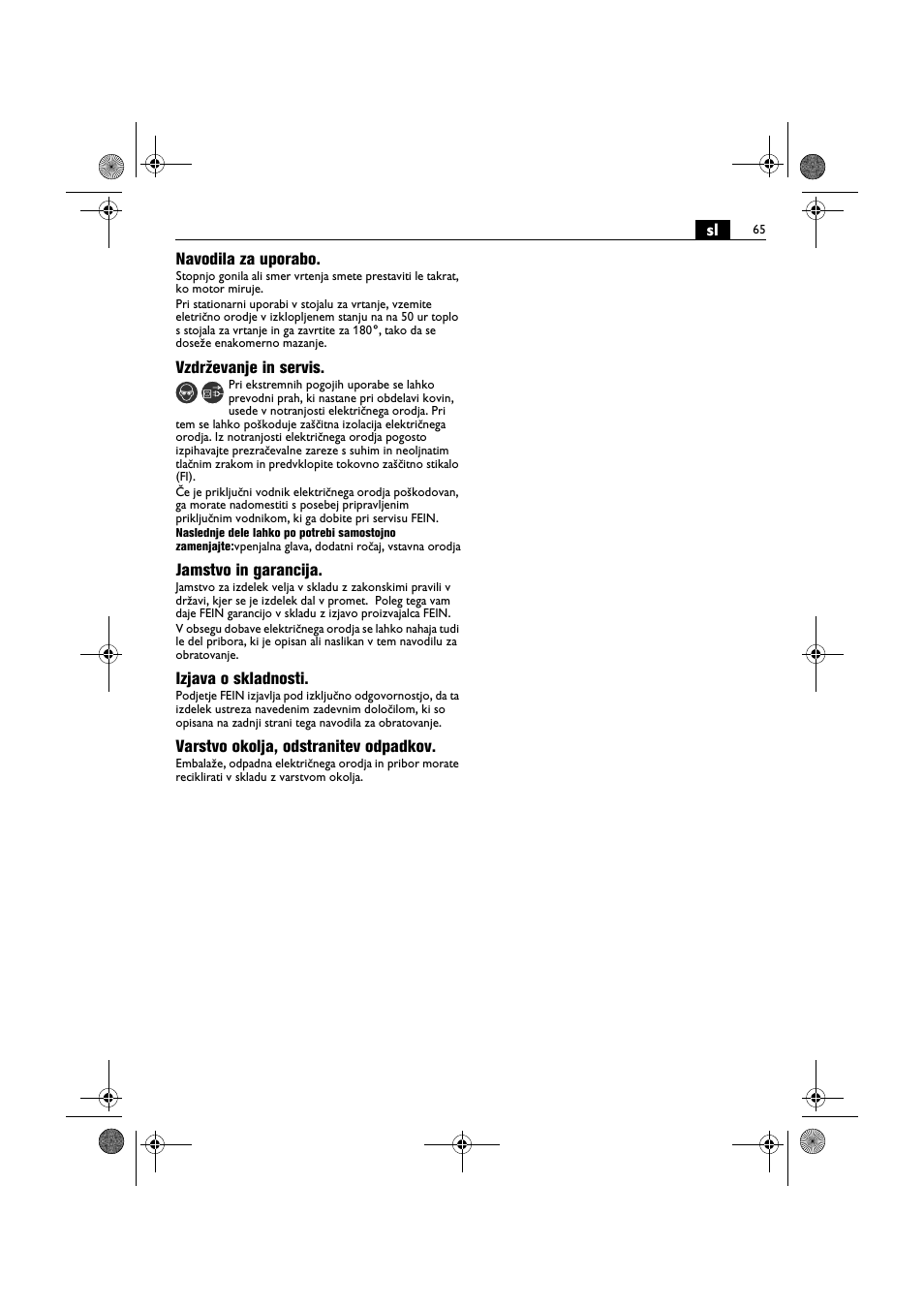Fein BOP 10-2 User Manual | Page 65 / 110