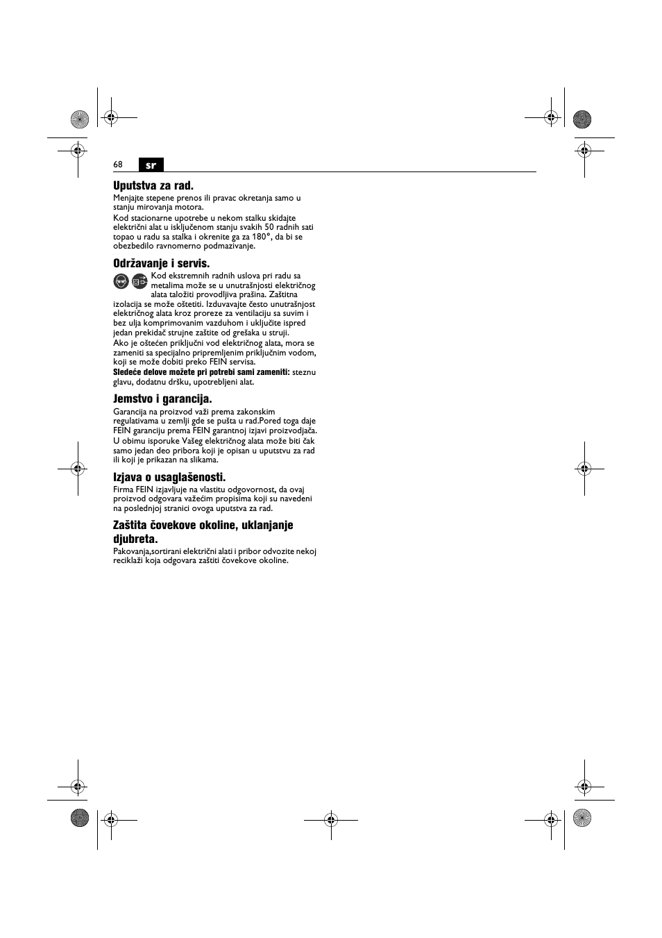 Fein BOP 10-2 User Manual | Page 68 / 110