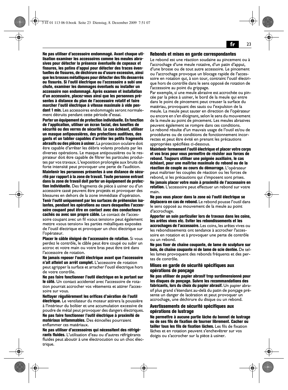 Fein WPO 14-15E User Manual | Page 23 / 94