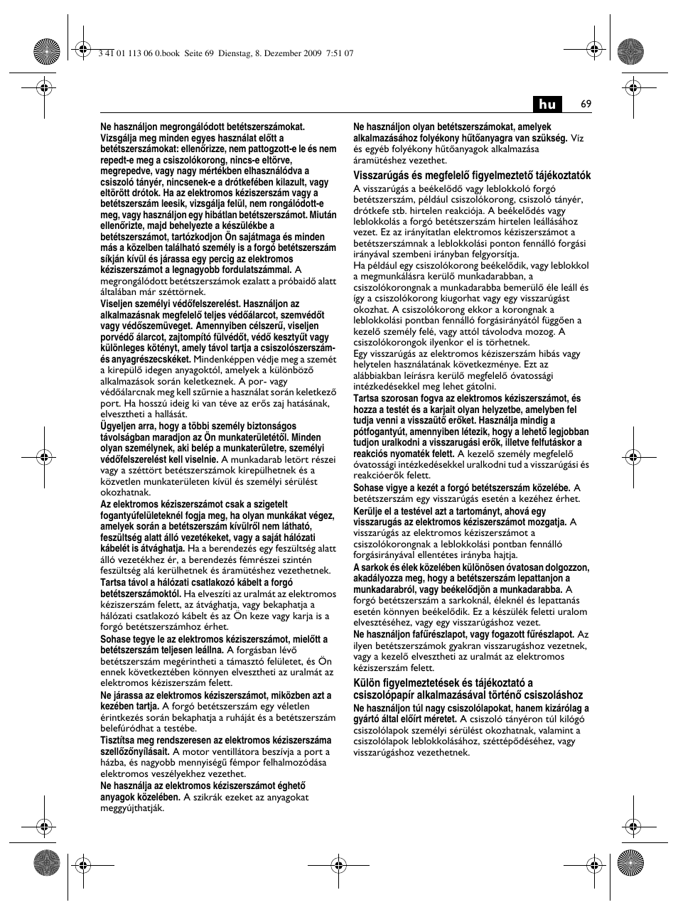 Fein WPO 14-15E User Manual | Page 69 / 94