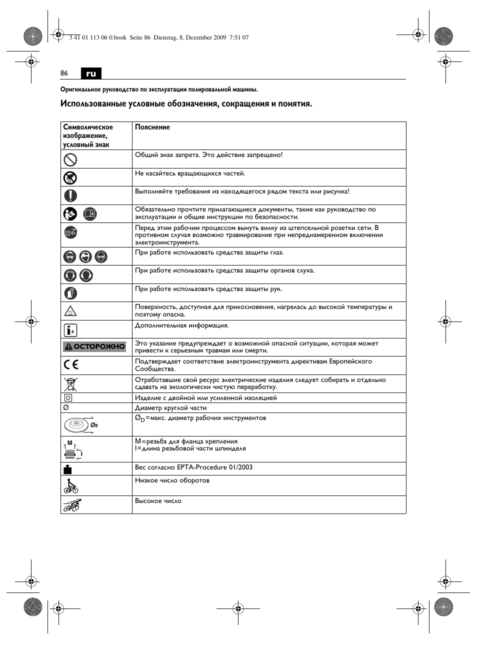 Fein WPO 14-15E User Manual | Page 86 / 94