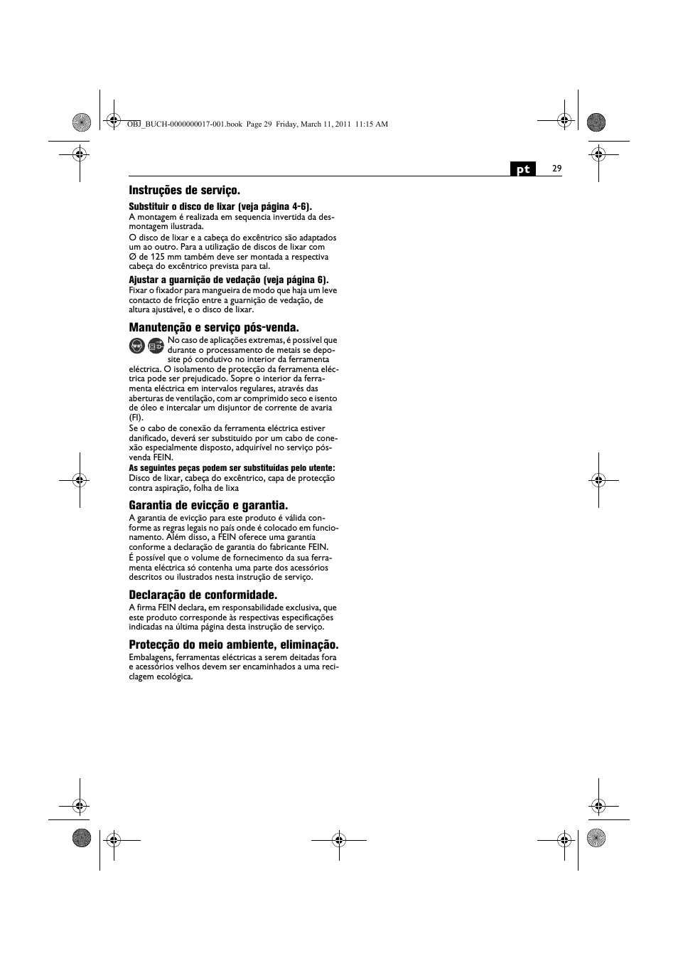 Fein MSf 636-1 User Manual | Page 29 / 108