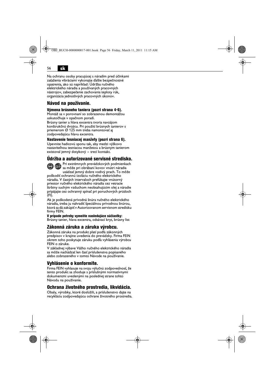 Fein MSf 636-1 User Manual | Page 56 / 108