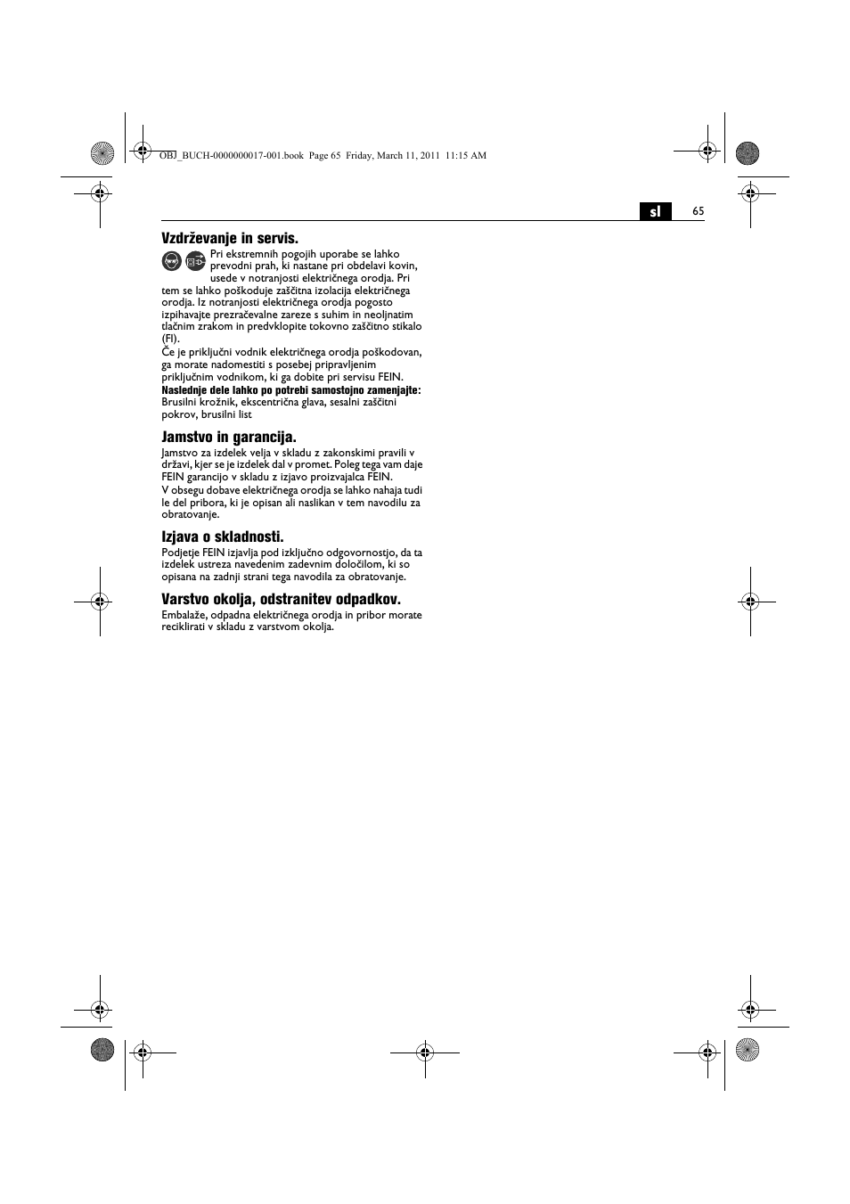 Fein MSf 636-1 User Manual | Page 65 / 108