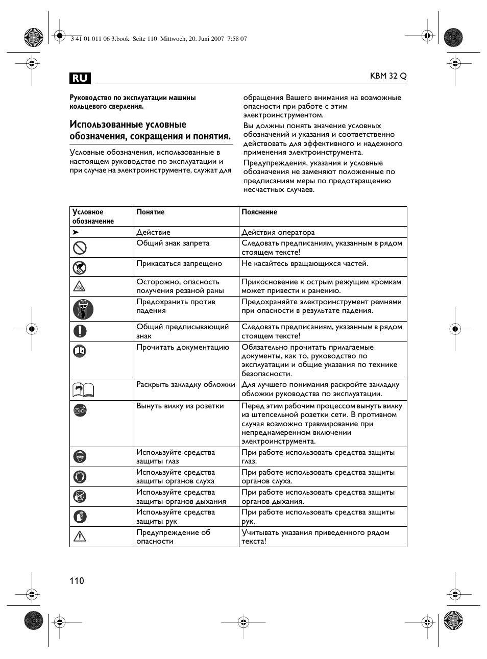 Fein KBM32Q User Manual | Page 110 / 121