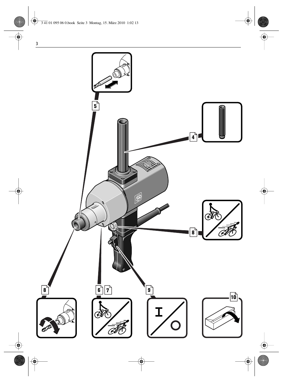 Fein ASq 672-1 User Manual | Page 3 / 64