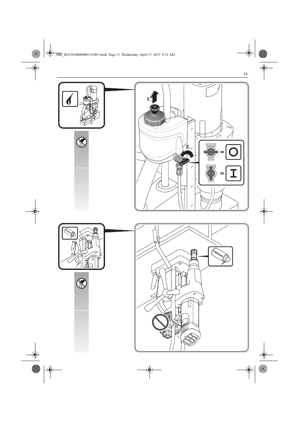 Fein KBM65U User Manual | Page 11 / 162