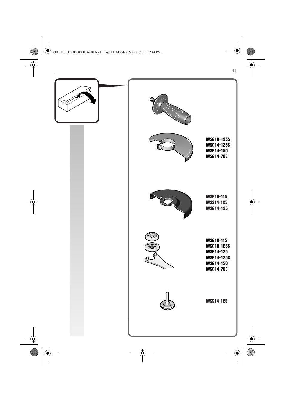 Fein WSG 14-70E User Manual | Page 11 / 195
