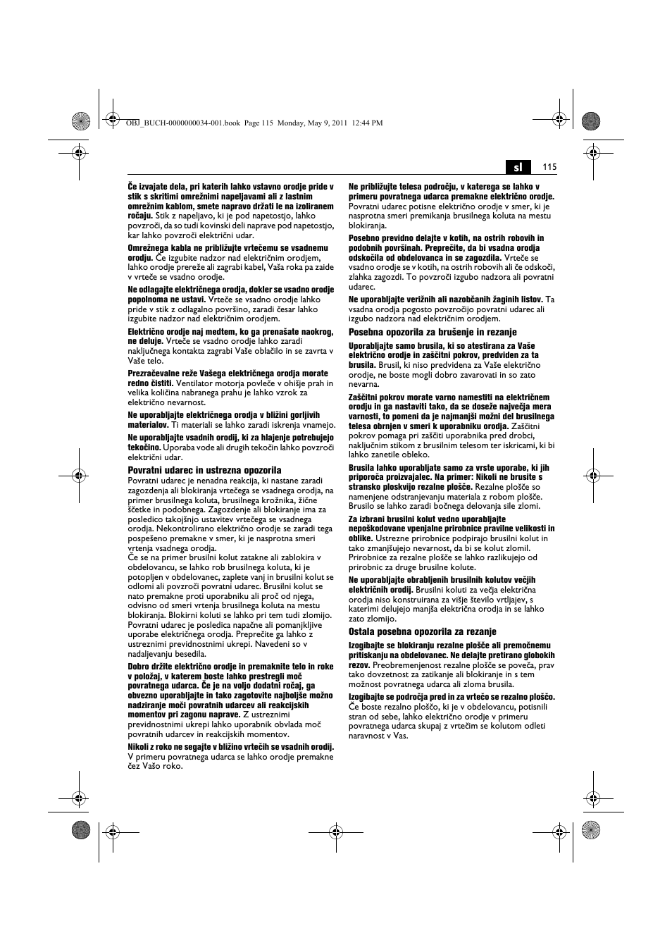 Fein WSG 14-70E User Manual | Page 115 / 195