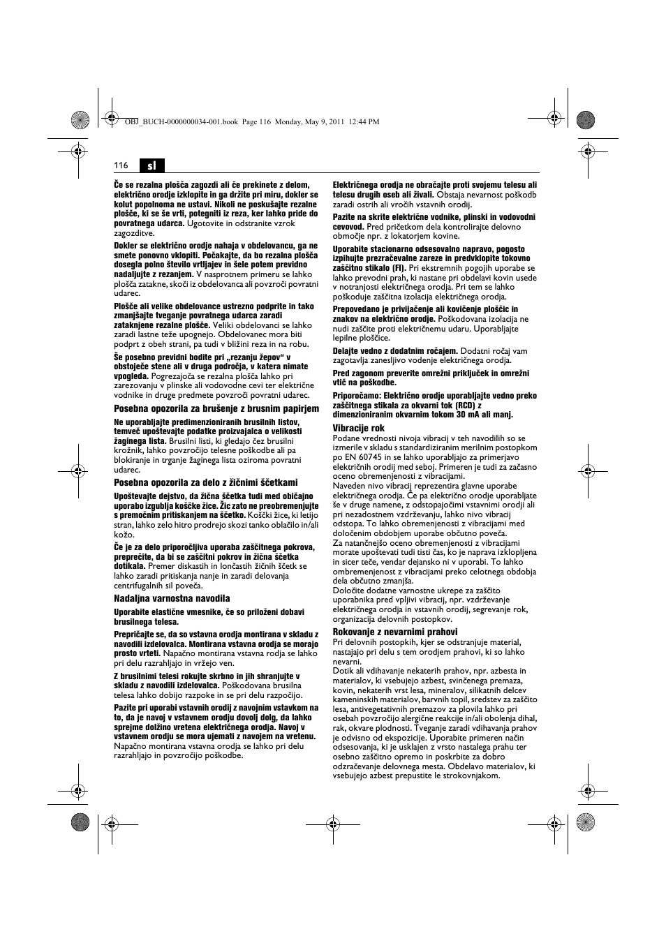 Fein WSG 14-70E User Manual | Page 116 / 195