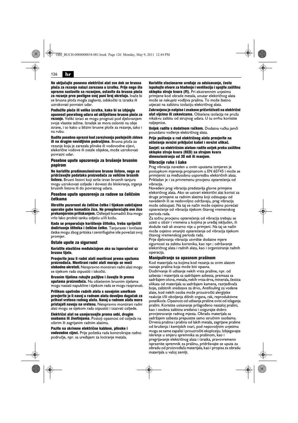 Fein WSG 14-70E User Manual | Page 126 / 195