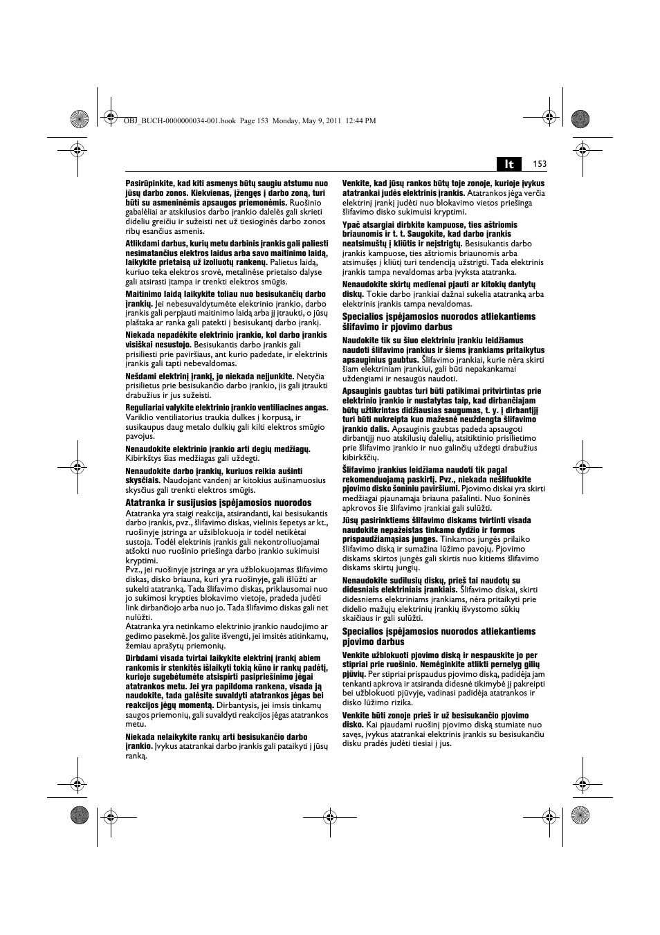 Fein WSG 14-70E User Manual | Page 153 / 195