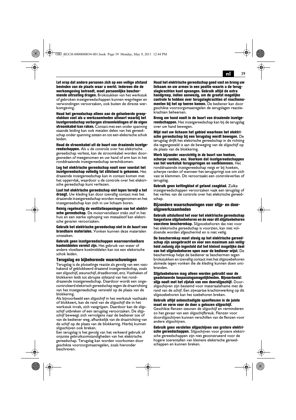 Fein WSG 14-70E User Manual | Page 39 / 195