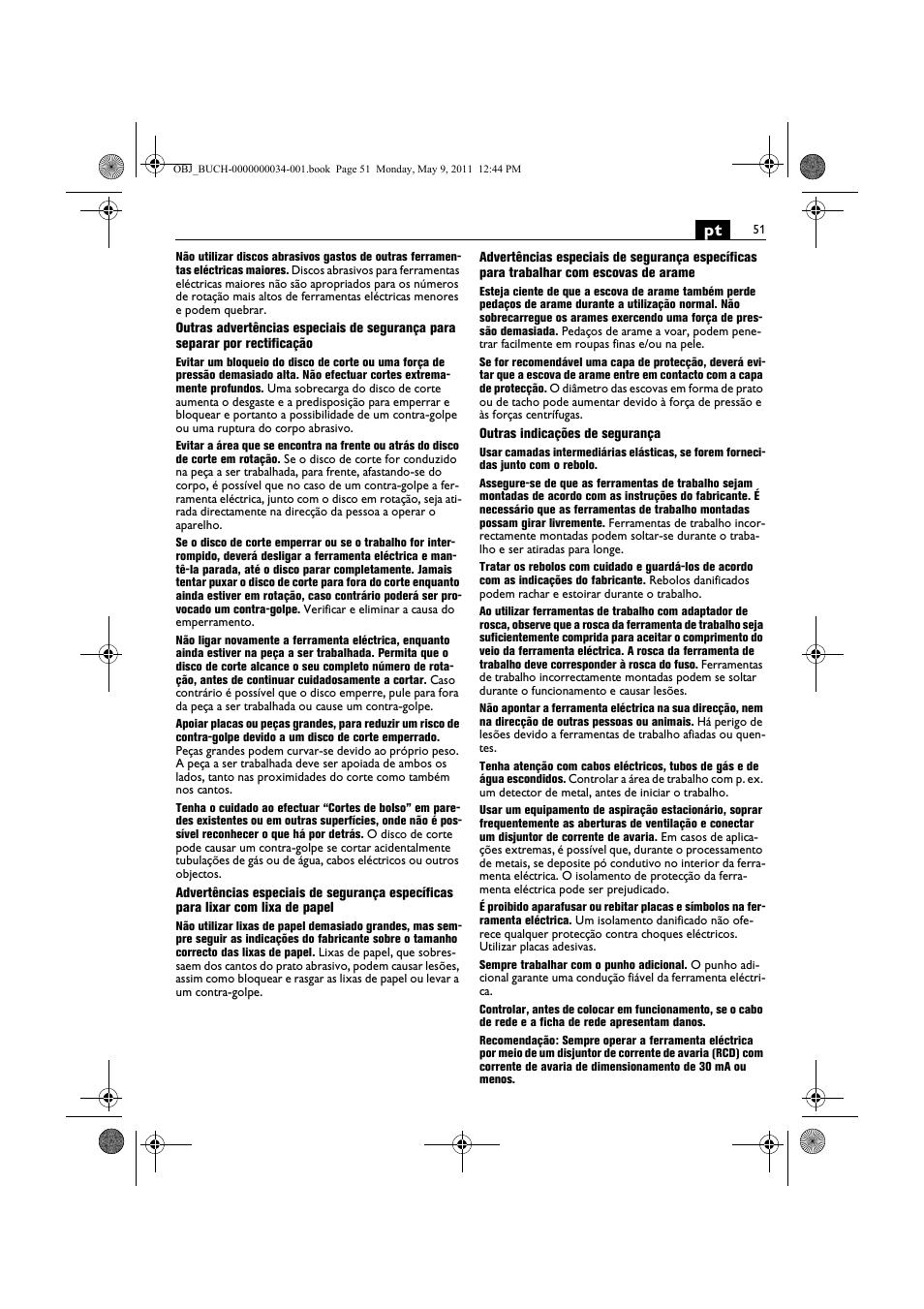 Fein WSG 14-70E User Manual | Page 51 / 195