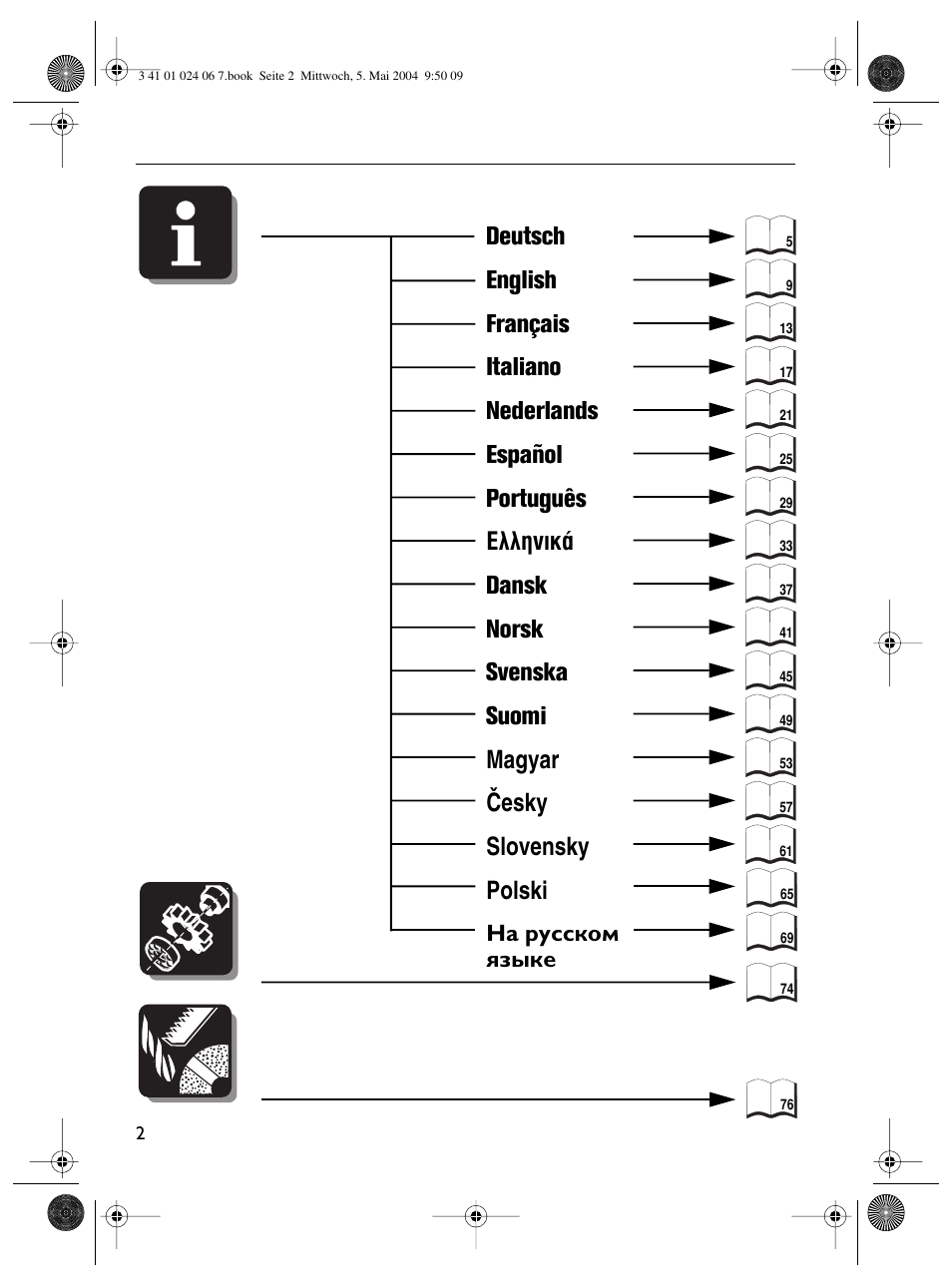 На русском языке | Fein MBS16 User Manual | Page 2 / 78