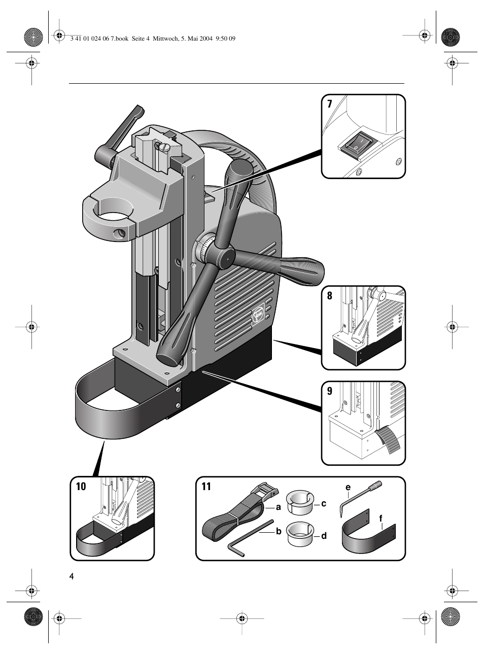 Fein MBS16 User Manual | Page 4 / 78