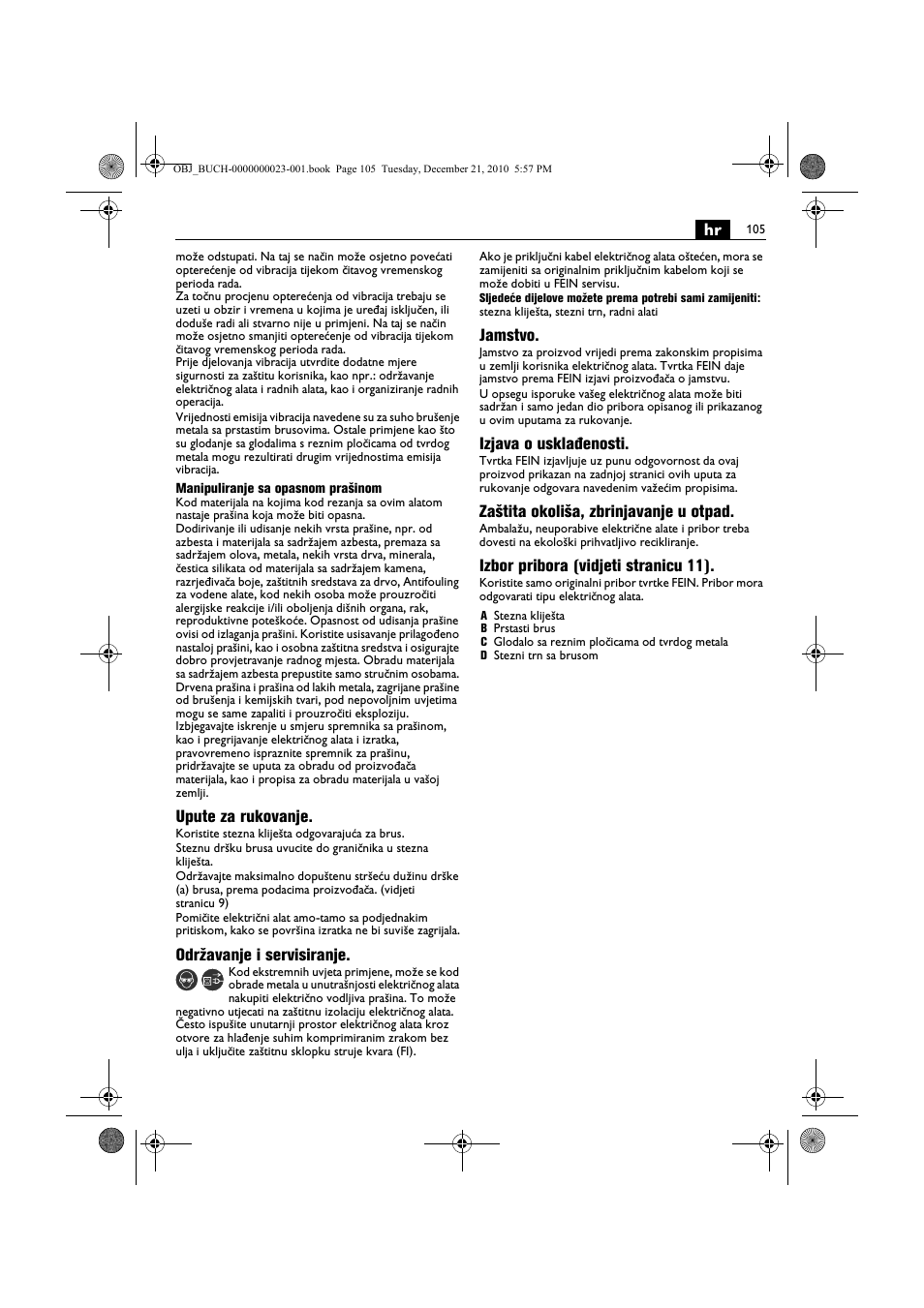 Fein MShy_648-1Z User Manual | Page 105 / 164