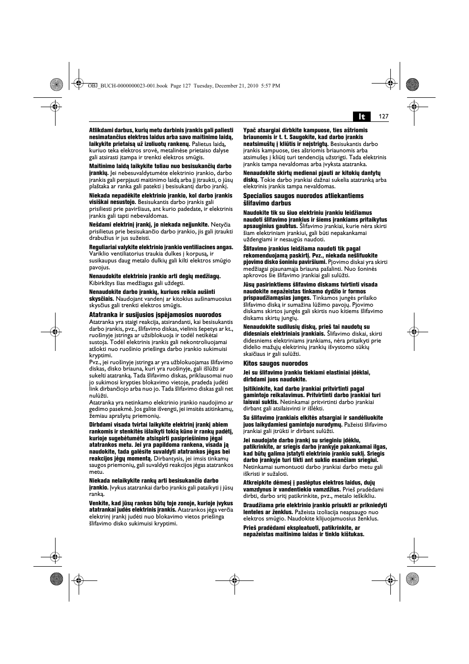 Fein MShy_648-1Z User Manual | Page 127 / 164