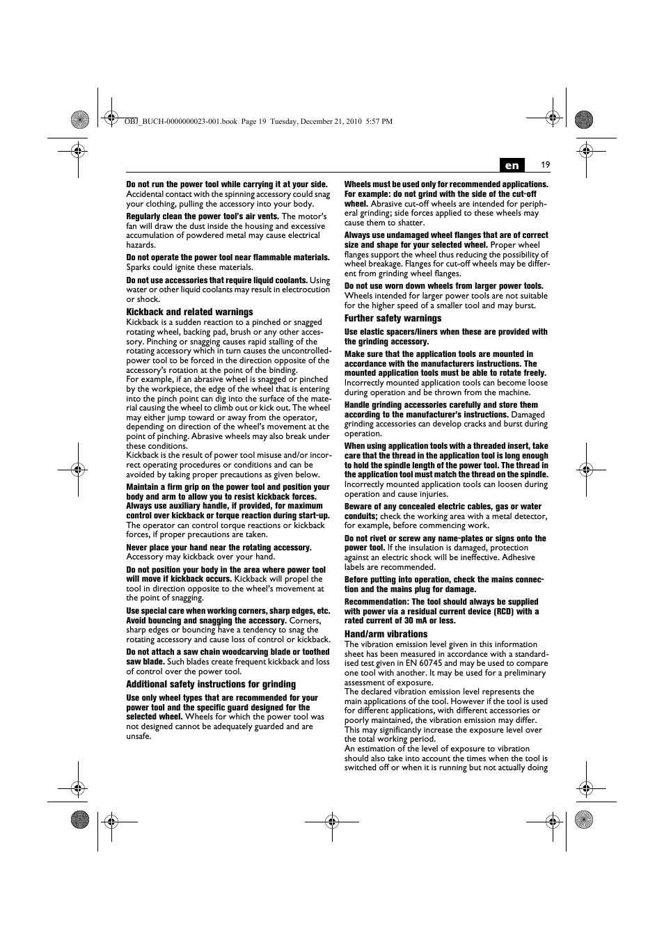 Fein MShy_648-1Z User Manual | Page 19 / 164